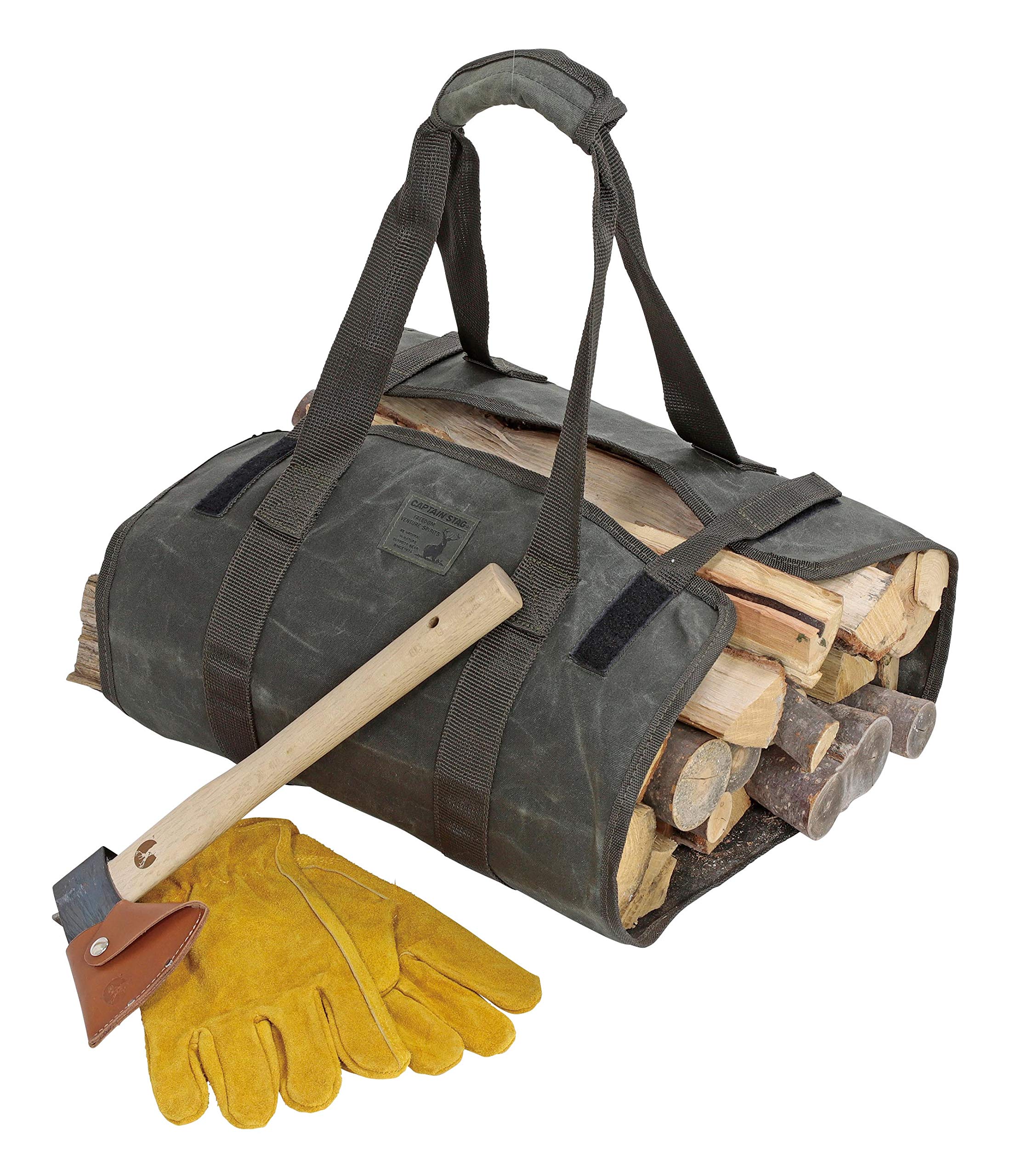 Amazon | キャプテンスタッグ(CAPTAIN STAG) アウトドア バッグ 薪